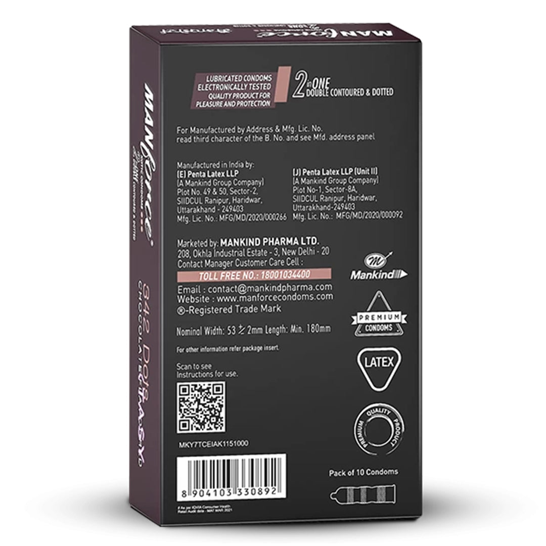 Manforce Exotic Chocolate Condom