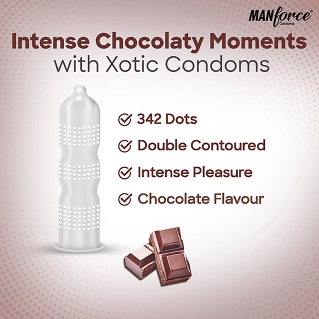 Manforce Exotic Chocolate Condom