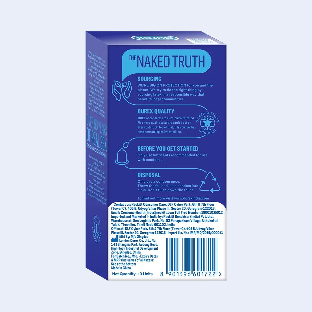 Durex Close Fit Condoms pack of 10