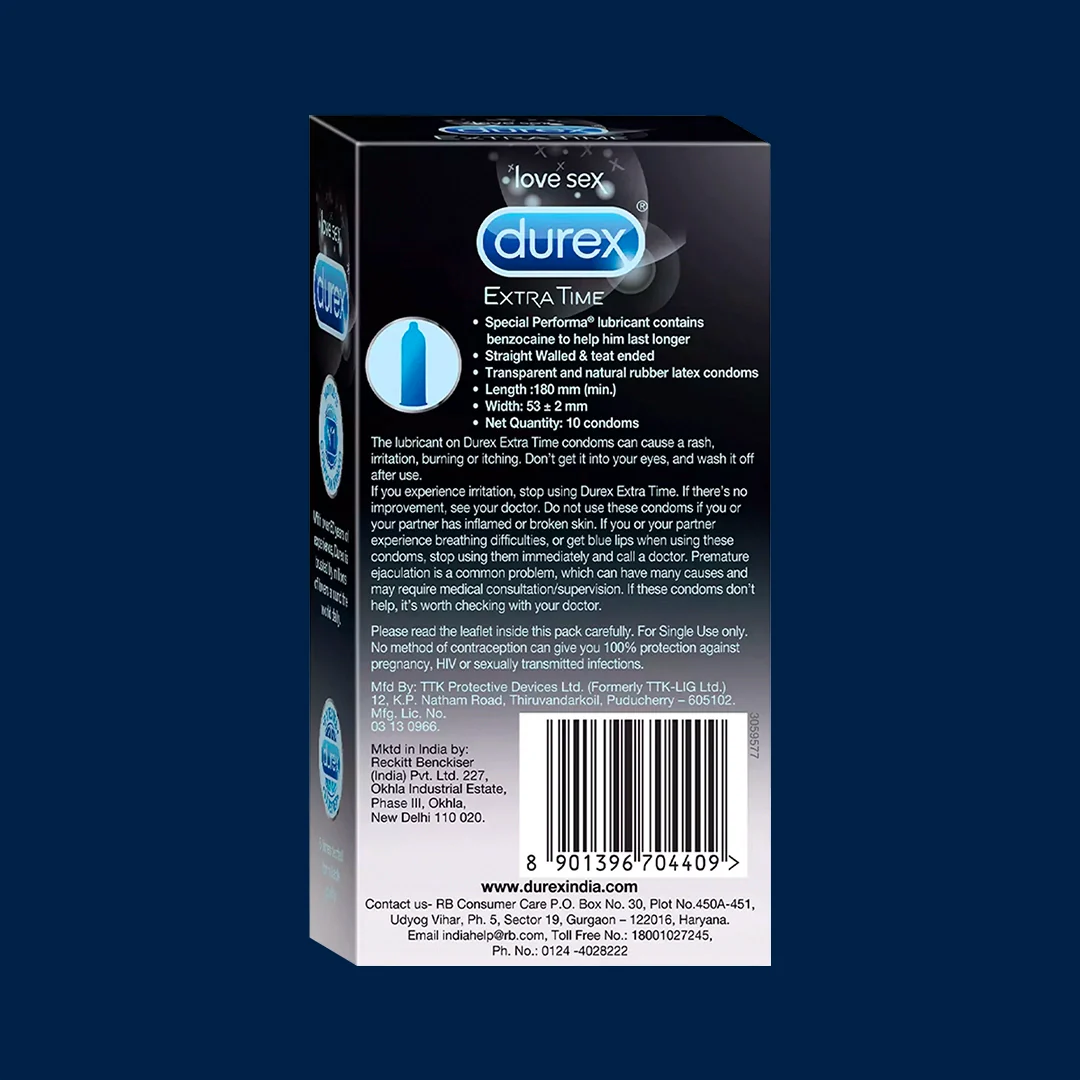 Durex Extra Time Pack of 10