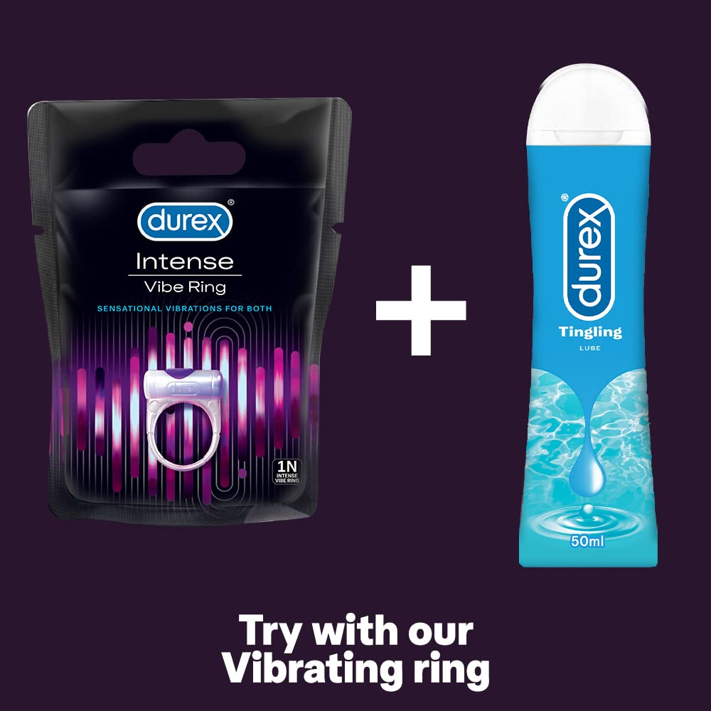 Durex Air Ultra Thin Condoms - 10s & Durex Play Vibrations Ring