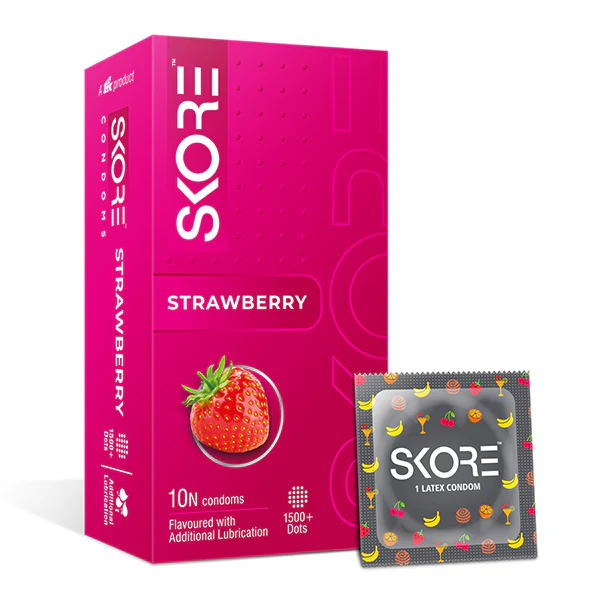 Skore Strawberry Condom