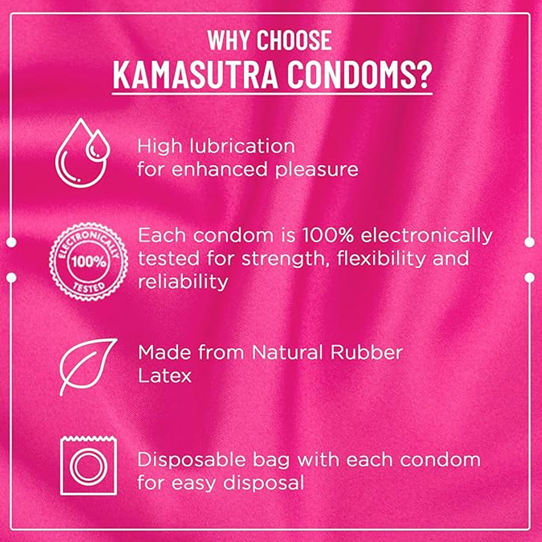 Kama sutra extra dotted condom pack of 10