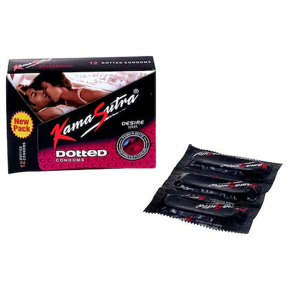 Kama Sutra Dotted Condom Pack Of 12