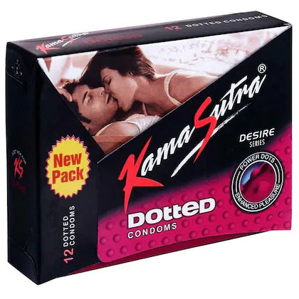 Kama Sutra Dotted Condom Pack Of 12