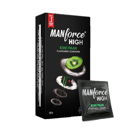 Manforce Kiwi paan Flavoured Condoms