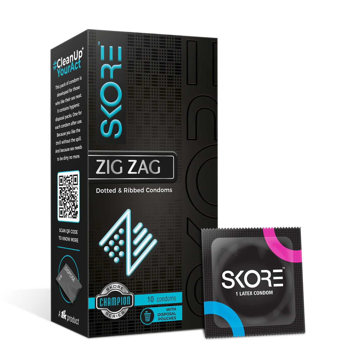 Skore ZigZag Condom