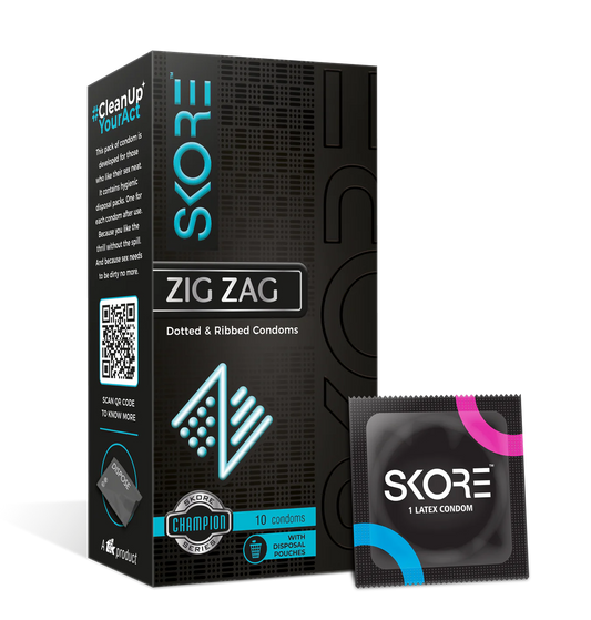 Skore ZigZag Condom