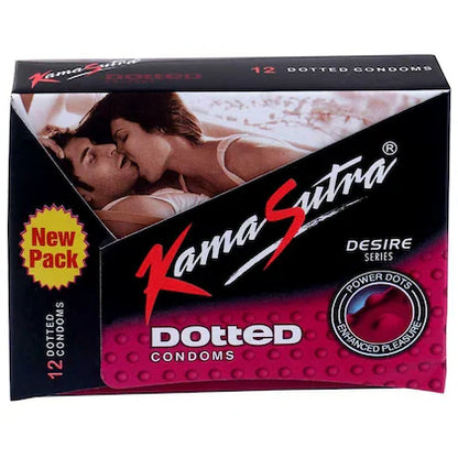 Kama Sutra Dotted Condom Pack Of 12