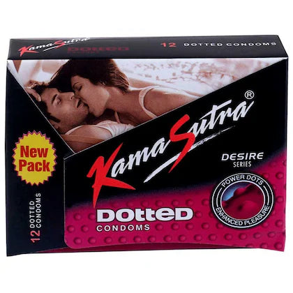 Kama Sutra Dotted Condom Pack Of 12