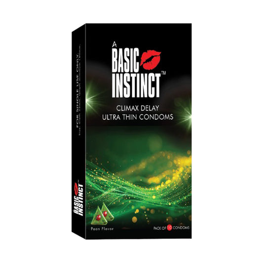 Climax Delay Ultrathin Condoms Paan Flavoured Pack of 10